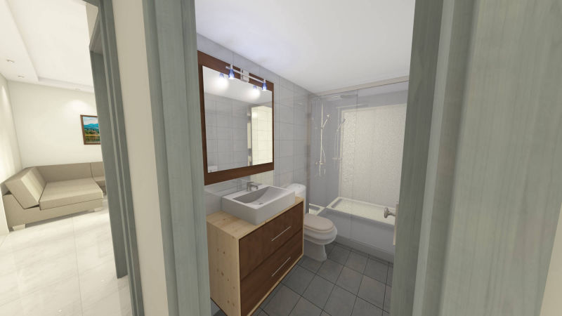 φωτορεαλισμός για την ανακαίνιση κατοικίας στην Αργυρούπολη εικόνα 4